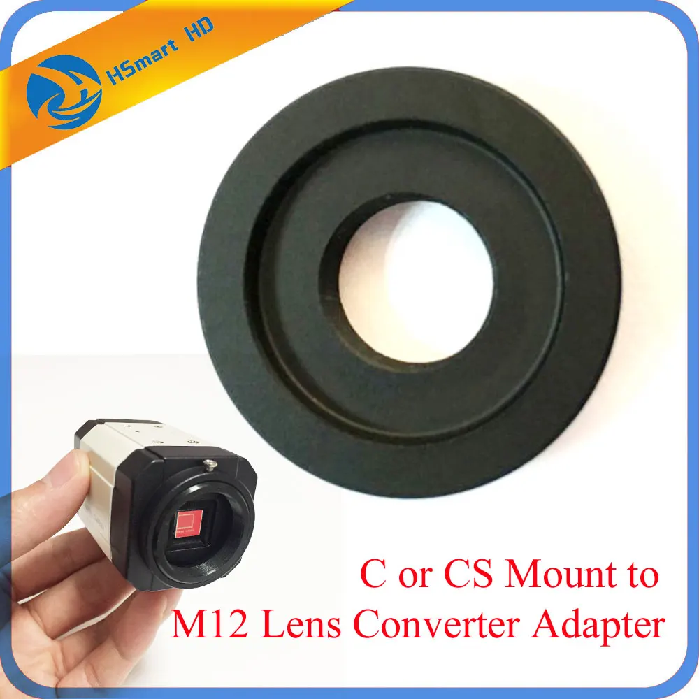 C or CS Mount to M12 Lens Converter Adapter Ring CS Camera to M12 Board