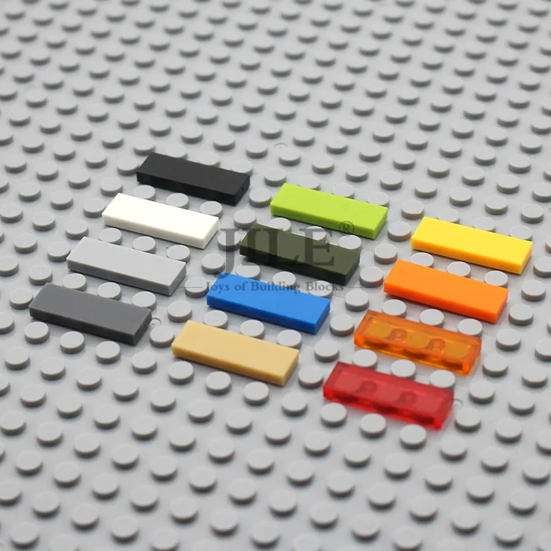 Moc креативные плитки 1x3 планшет 63864 базовые Классические блоки для