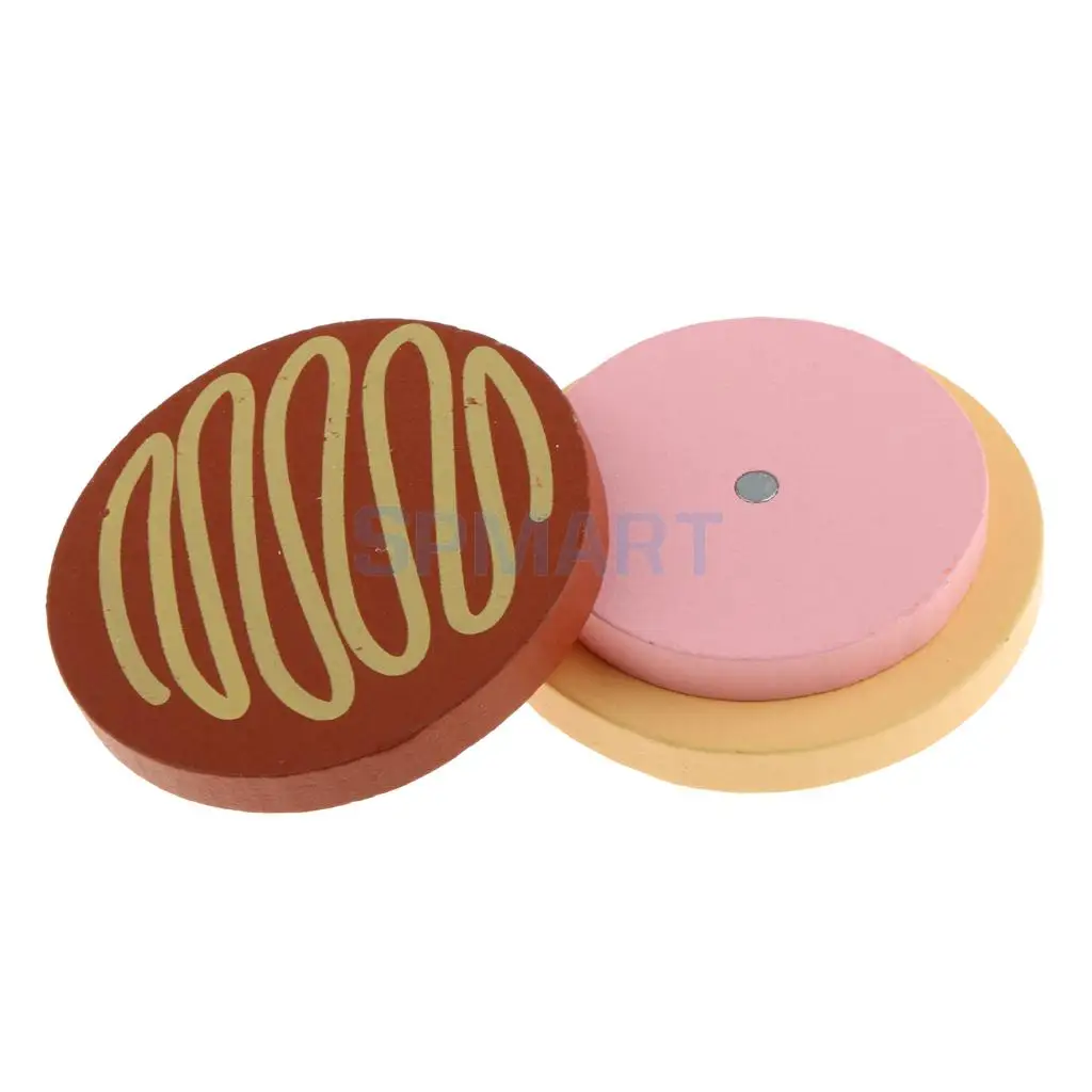 Wooden Magnetic Connected Kitchen Food Kids Cutting Fruit Vegetable Pretend Role Play Toys Gifts