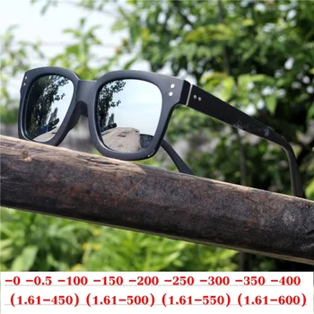 

2019 Custom Made Myopia Minus Prescription Polarized Lens Optics Unisex Sun Glasses Polarized Coating Mirror Round SunglassesNX