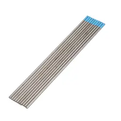 ELEG-TIG сварочные вольфрамовые электроды 2% Lanthanated 1/16 дюйма x 7 дюймов (синий, WL20) 10-Pack