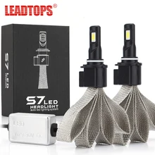 1Set Car External Lights H1 LED H7 H11 Car Headlight Bulb 9005 9006 Lamp Source Fog Light 60W 6000k 6400LM Faros Led Coche CE