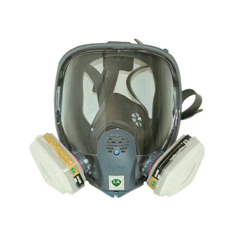 

For 6800 Gas Mask SJL Full Facepiece Respirator 7 PCS Suit Painting Spraying with 5N11 Filters 6001CN Organic Vapor Cartridge
