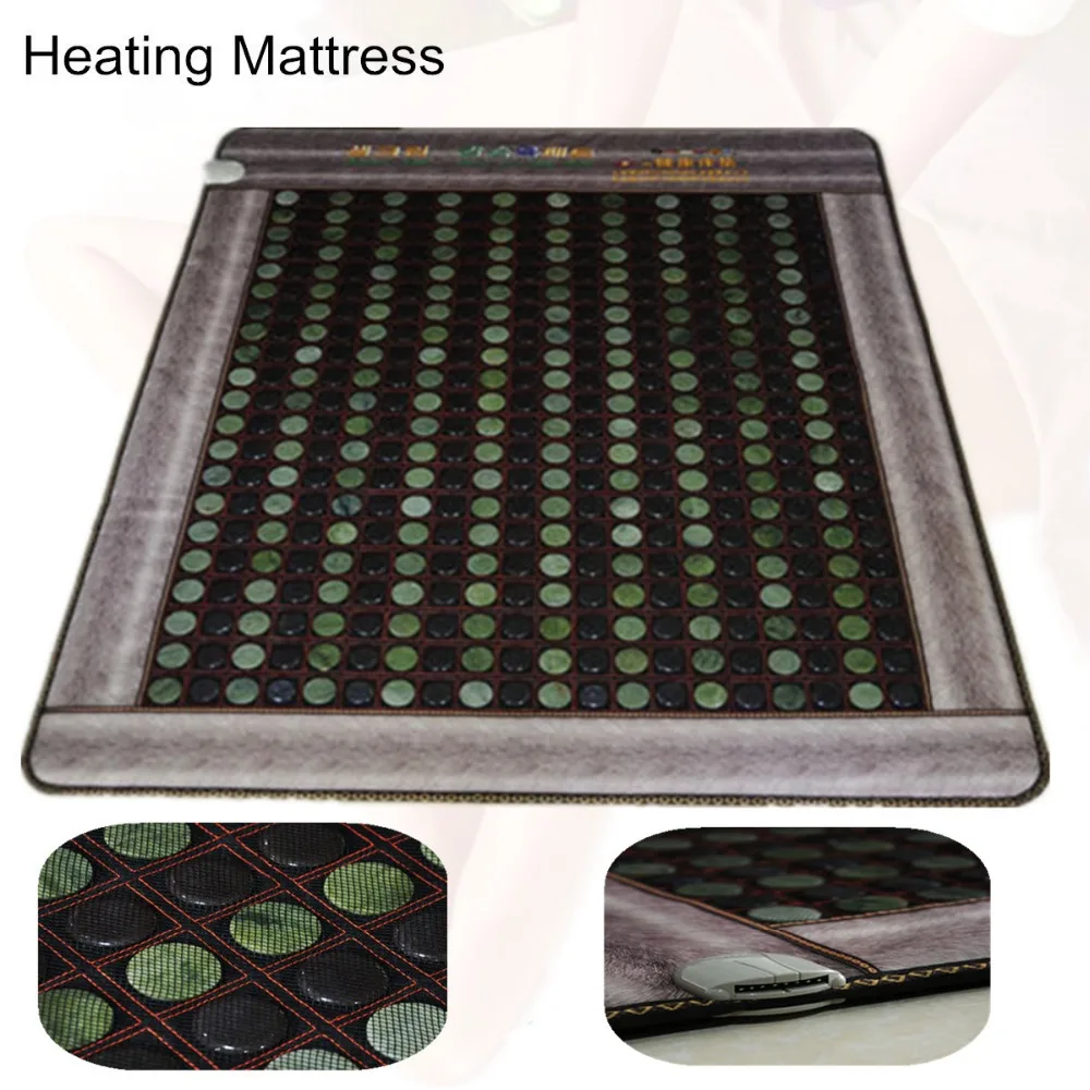 Heating jade Cushion Natural heating mattress Tourmaline Physical