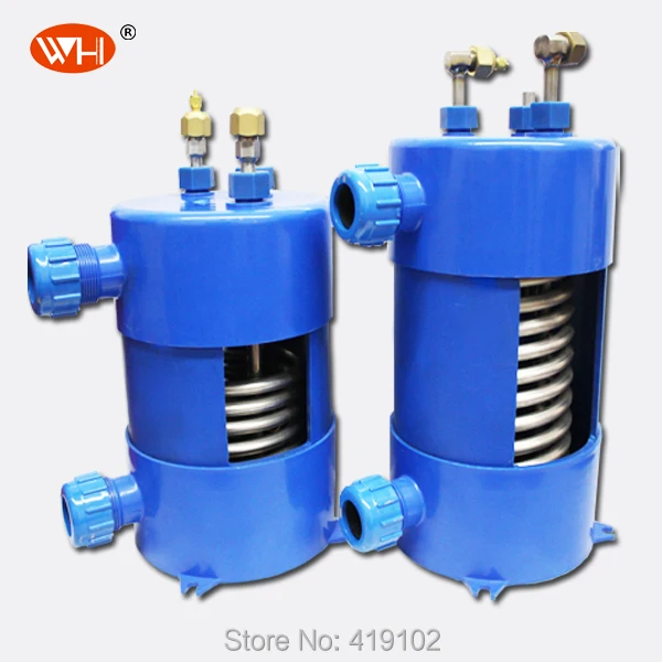 Whc12.0erl Titanium Seawater Pool Heat Exchanger,swimming Pool Heater