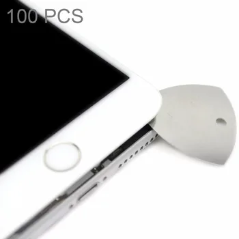 

100 PCS JIAFA P8819 Stainless Steel Phone Repair Triangle Opening Picks