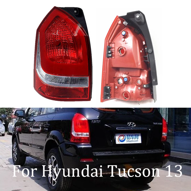 

MZORANGE Rear Left Right Tail Light Lamp Housing NO Bulbs For tucson 2013 car accessories