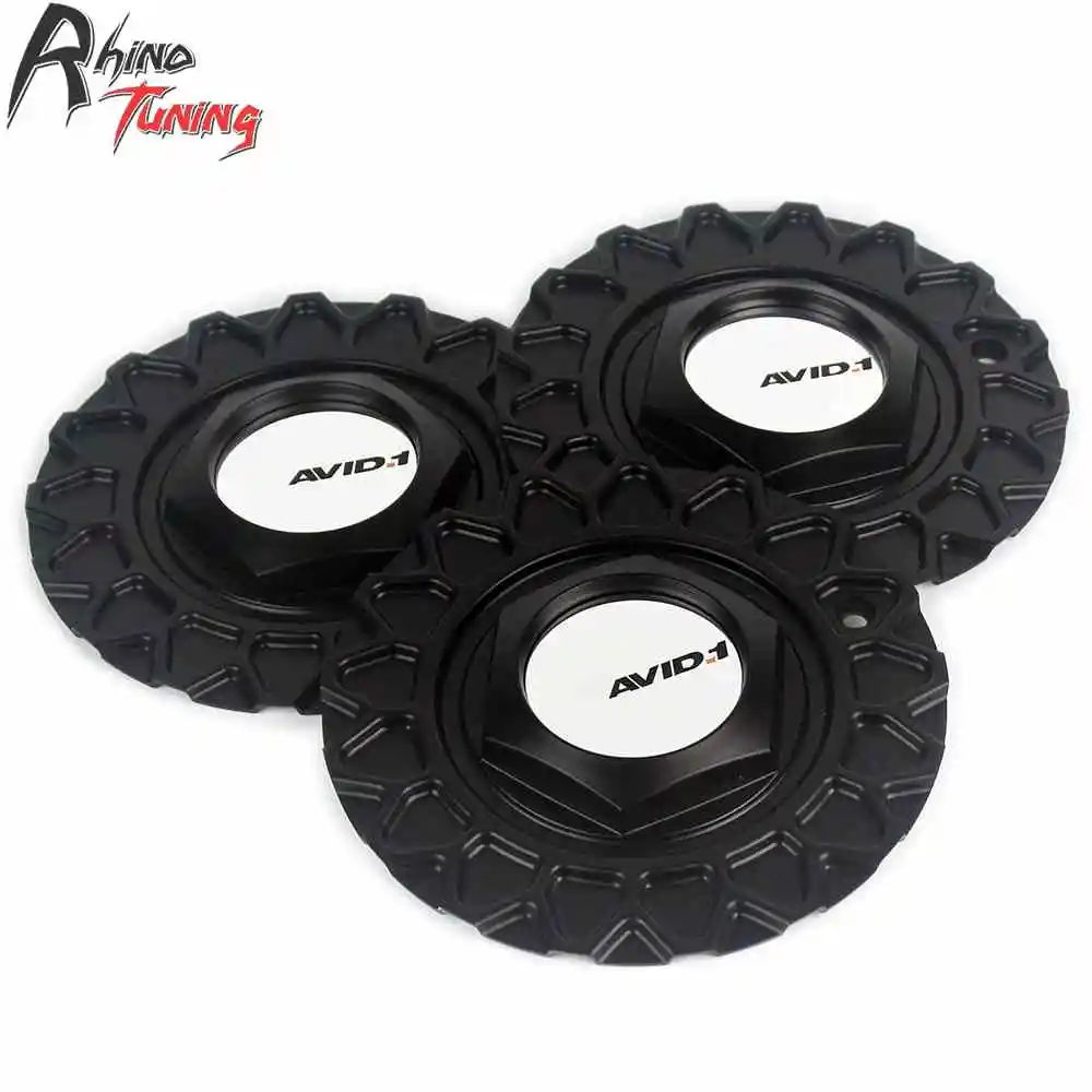 Rhino Tuning 4pcs 168mm(109mm) AVID.1 Car Wheel Center Cap 247L169 Emblem For AVID.1 AV05 Racing STR 606 Auto Wheel Rim Cap 390