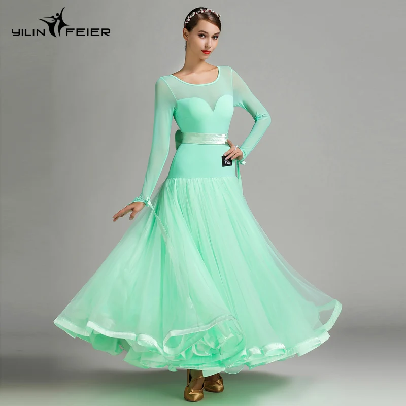 sexy Modern dress costumes performing ballroom dancing bitter fleabane dresses for lady | Тематическая одежда и униформа
