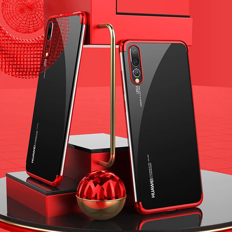 Прозрачный мягкий силиконовый чехол SIXEVE из ТПУ для Huawei Mate 8 9 10 Lite Pro P Smart Y7 Prime Y6 Y9 2018