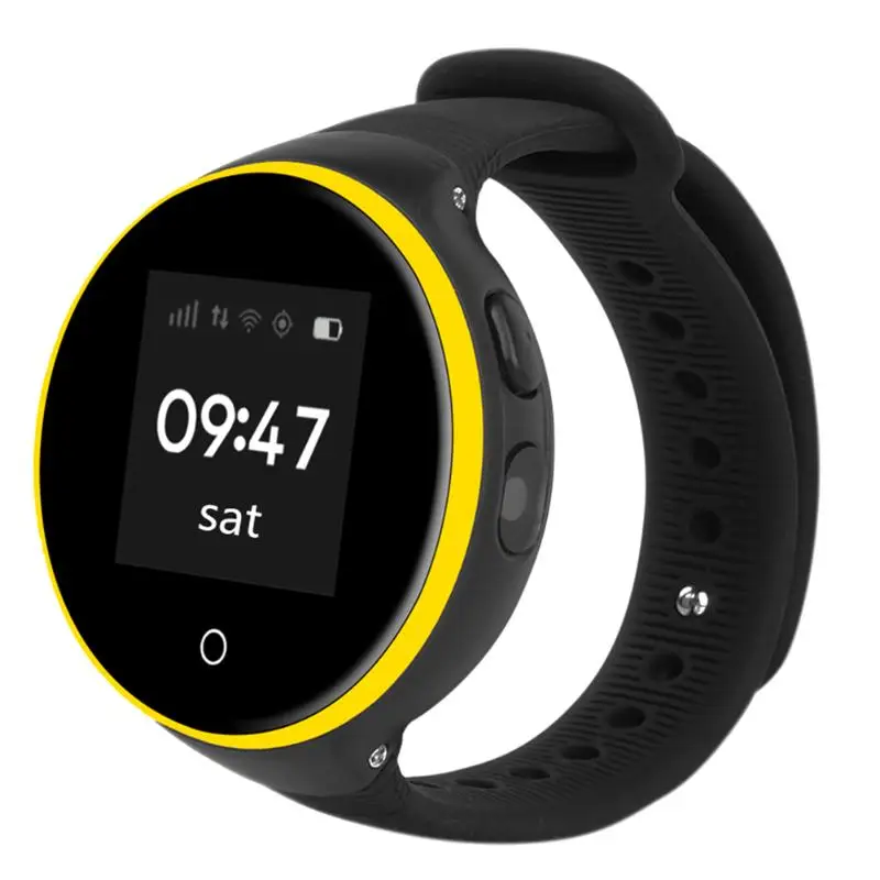 

Alloyseed S669 Smart Watch Children Round Bluetooth Smartwatch Sim GPS Tracker Waterproof Smart Wristwatch for Android iOS Phone