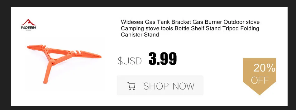 Widesea походная газовая плита походная газовая горелка Складная электронная плита походная переносная Складная сплит-печи 3000 Вт