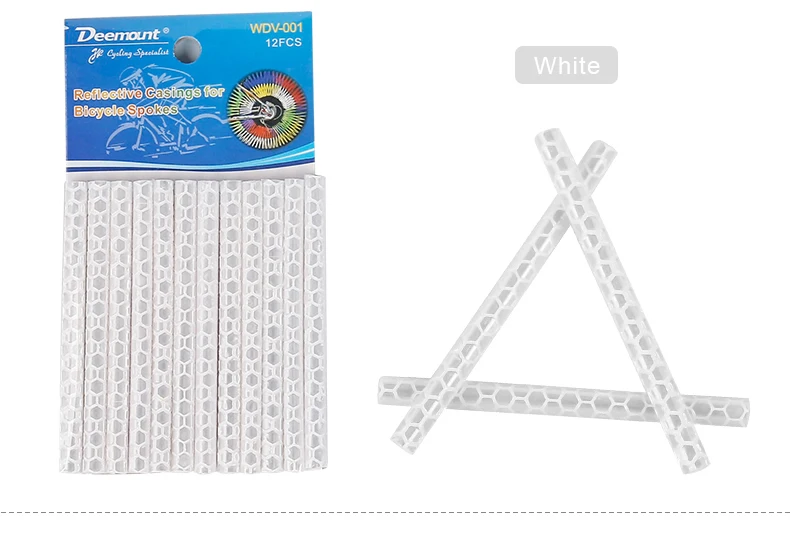 Flash Deal Deemount 60PCS Bicycle Light Reflective Bars for Spoke Use Light Sensitive Strips Visual Warning Figments Safe Bike Cycling 9 Flash Deal Deemount 60PCS Bicycle Light Reflective Bars for Spoke Use Light Sensitive Strips Visual Warning Figments Safe Bike Cycling 9