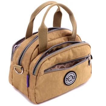 

JINQIAOER Women Bags Waterproof Nylon Handbag Messenger Shoulder Bag Female Tote Girls Casual Crossbody Bags For Women Bolsa