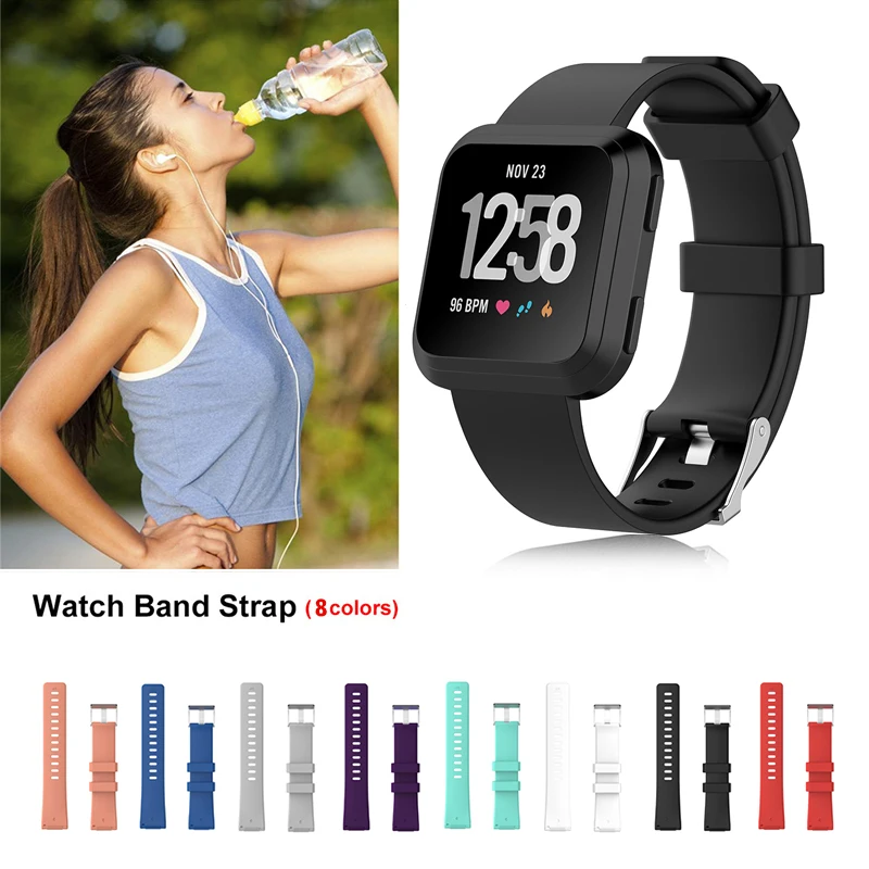 

Smart Strap for Fitbit Versa Lite Band Strap Replacement Parts Bracelet for Fitbit Versa 2 Wristband Fit bit Connector Belt