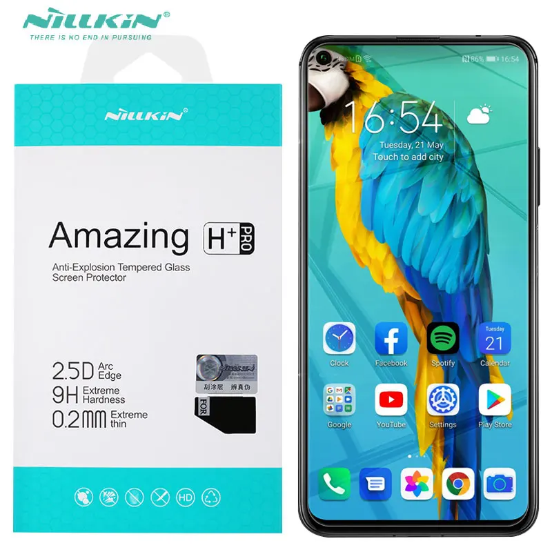 

Nillkin H+ PRO Glass for huawei honor 20 Anti-Explosion 0.2MM Tempered Glass For honor 20 Pro Screen Protector