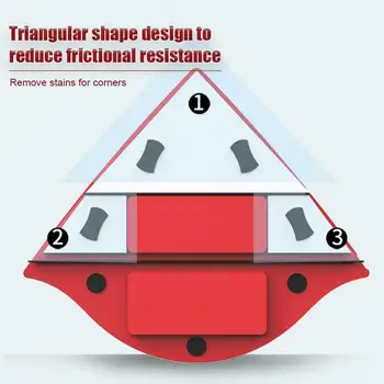 

Double-Sided Window Glass Wiper Surface Magnetic Cleaning Brush Tools Useful Cleaner UD88