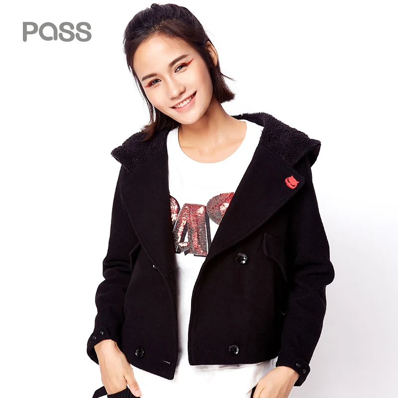 PASS 2017 New Arrival font b Women b font Winter font b Jacket b font Double