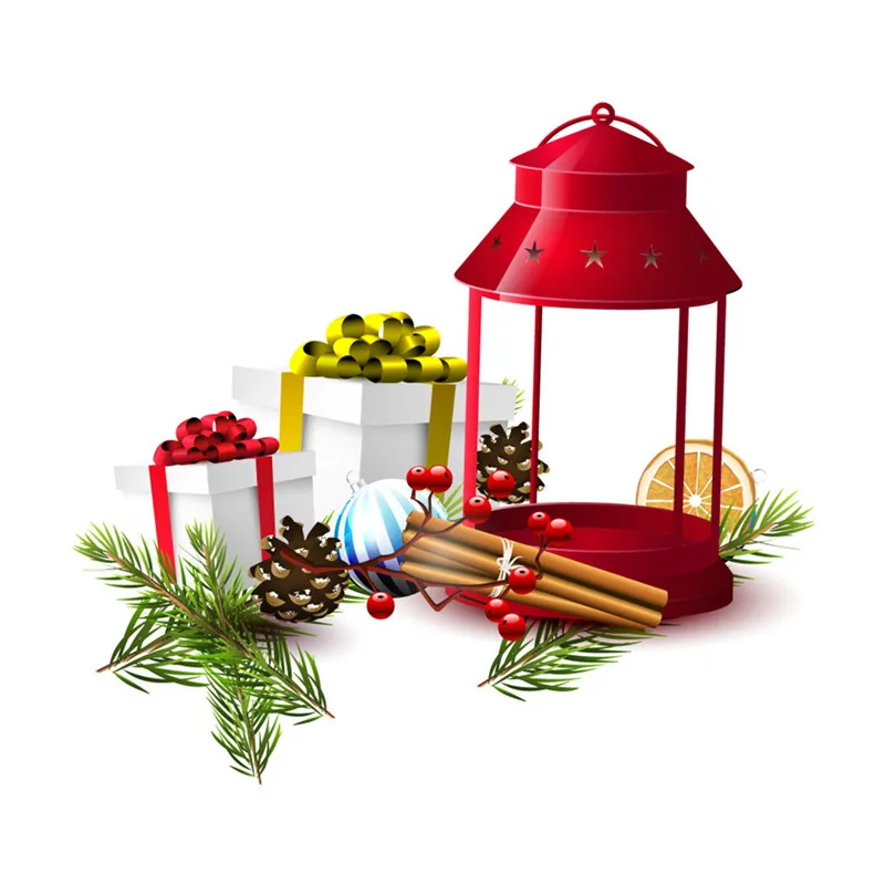 

Eastshape Creative Red Oil Lamp Stamps and Dies 2019 New for Dies Scrapbooking Xmas Accessories Box Die Cut DIY Card Craft Decor