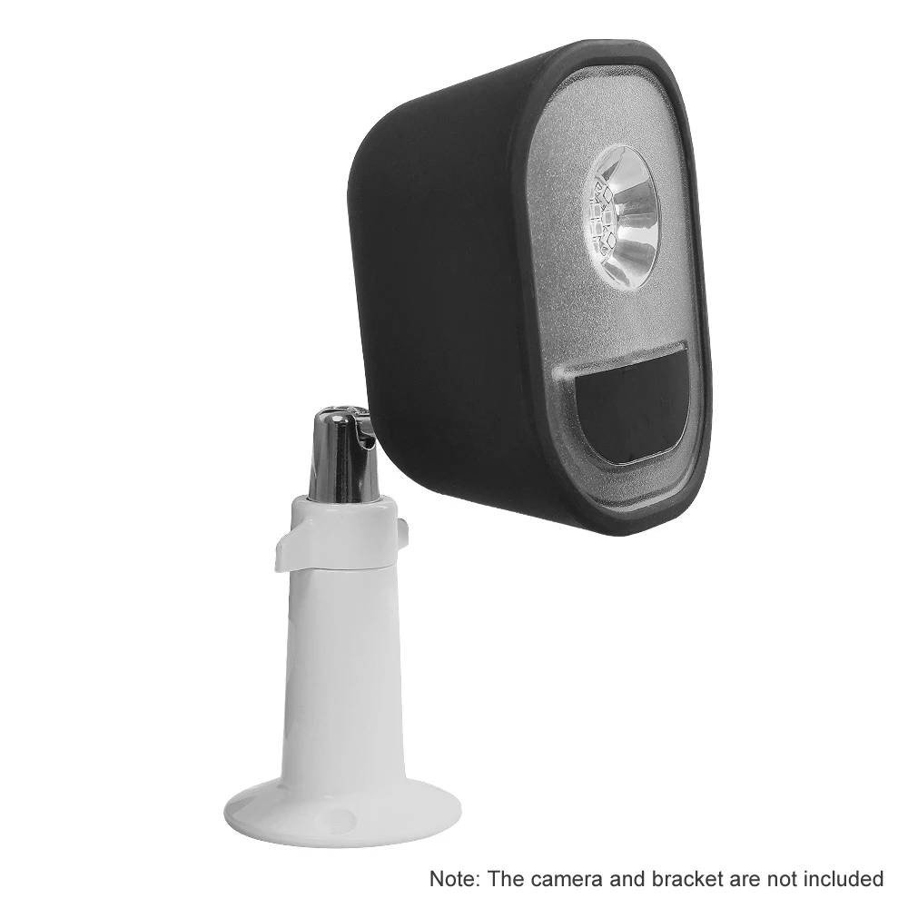 OWSOO белый/черный 1 упаковка силиконовая кожа для Arlo Light камеры безопасности Всепогодный УФ-устойчивый чехол