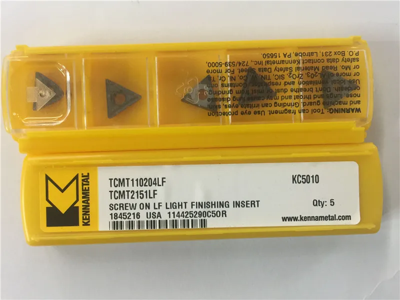 Buy 5pcs TCMT110204LF KC5010 carbide inserts free