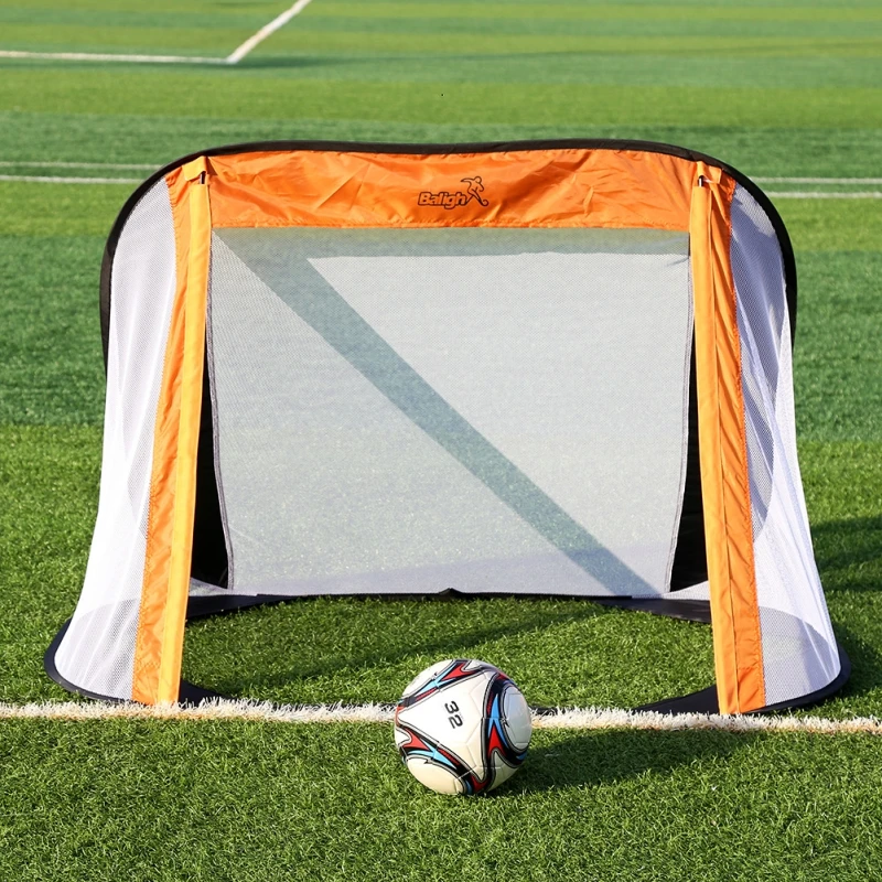 

Oxford Cloth Portable Soccer Goal Post Net Utility Football Soccer Goal Post Outdoor Indoor Sports Training130*80*95CM