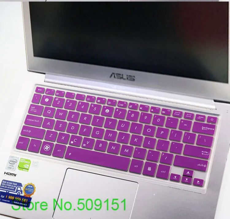13 дюймовый защитный чехол для клавиатуры ноутбука Asus Zenbook UX303LN4510 U303LN4210 U305LA U3000 U306UA