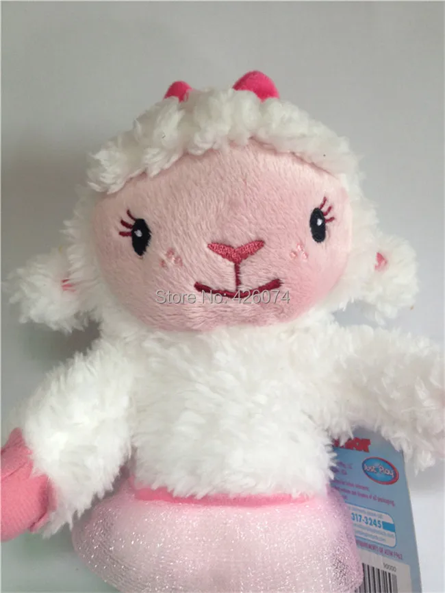 Doc McStuffins Lambie Boppy Gabby Stuffy Hallie Whispers Chilly Findo пищалки мягкие животные детские плюшевые игрушки детские подарки