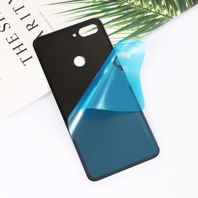 Оригинальный корпус Mi8 Lite для Xiaomi Mi 8 стеклянная задняя крышка батареи запасные