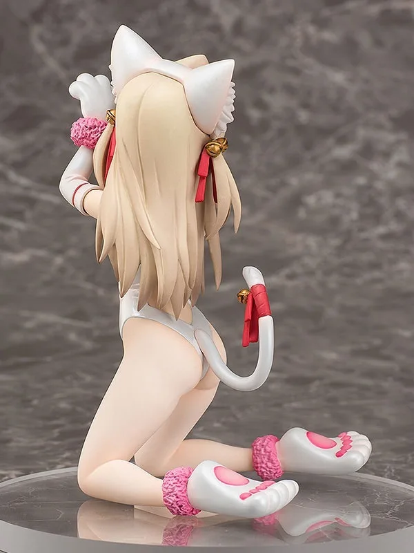 Fate/kaleid Liner Illyasviel Von Einzbern черно белые Игрушки для девочек с кошачьими ушками из