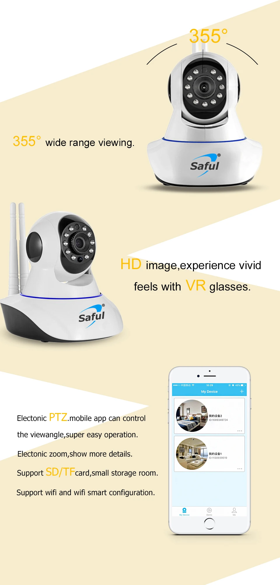 IP Camera WiFi Wireless (3)