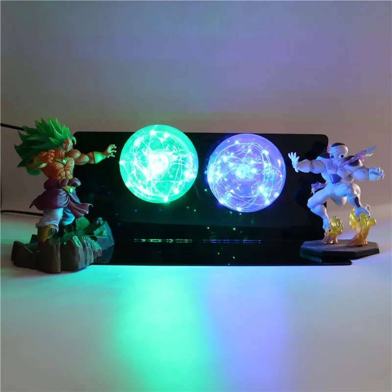 

Action Figures Baby DIY Anime Model Dragon Ball Z Figurine Super Saiyan Collectible for Children Kids Toys LED Night Light