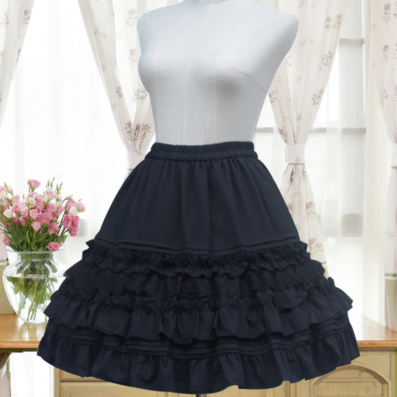 Платье ROLECOS женское летнее однотонное милое бальное платье в стиле ретро|lolita dress