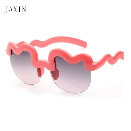 Мода для мальчиков и девочек Солнцезащитные очки Ретро многоцветный очки детей прекрасные очки анти-ультрафиолетового фокусировки для 3-13 лет - Цвет линз: Розовый