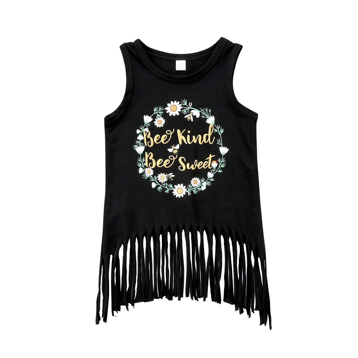 

Pudcoco Kids Baby Girls Clothes Black Floral Sleeveless Dress for girls Cotton Party Holiday Beach Dress 2018 1-6Y