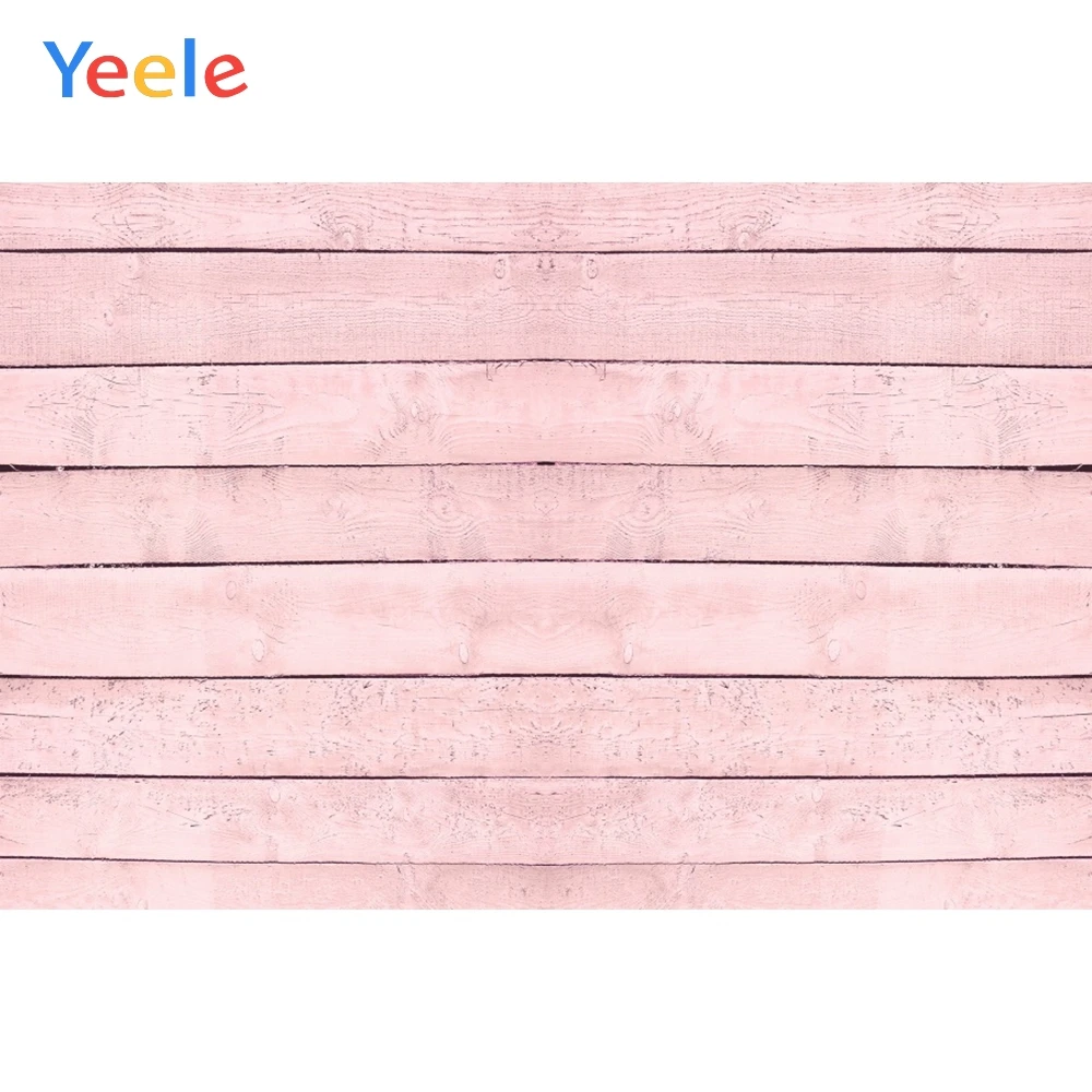 

Yeele Pink Wooden Board Plank Texture Portrait Baby Photography Backgrounds Customized Photographic Backdrops for Photo Studio