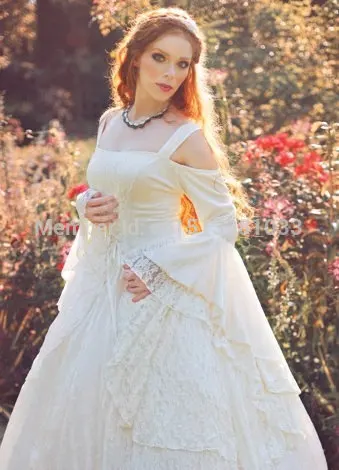 Gwendolyn Meval Or Renaissance Wedding Gown Velvet And Lace Gwendolyn Meval Or Renaissance Wedding Gown Velvet And Lace With Hoop Southern Belle Costume Victorian