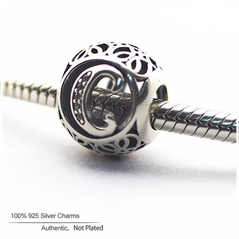 vintage c charm pandora vintage c charm pandora