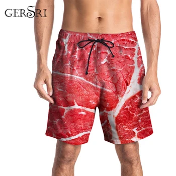 

Gersri Summer Men's Board Shorts Quick Dry Men Swim Shorts Surf Swimwear Beach Short Male Athletic Running Gym Short Man Bermuda