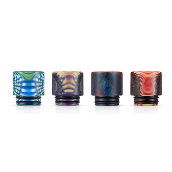 

Fashion 1PC 810 Scale Epoxy Resin Drip Tips For V8 V12 Tank Vape Accessories
