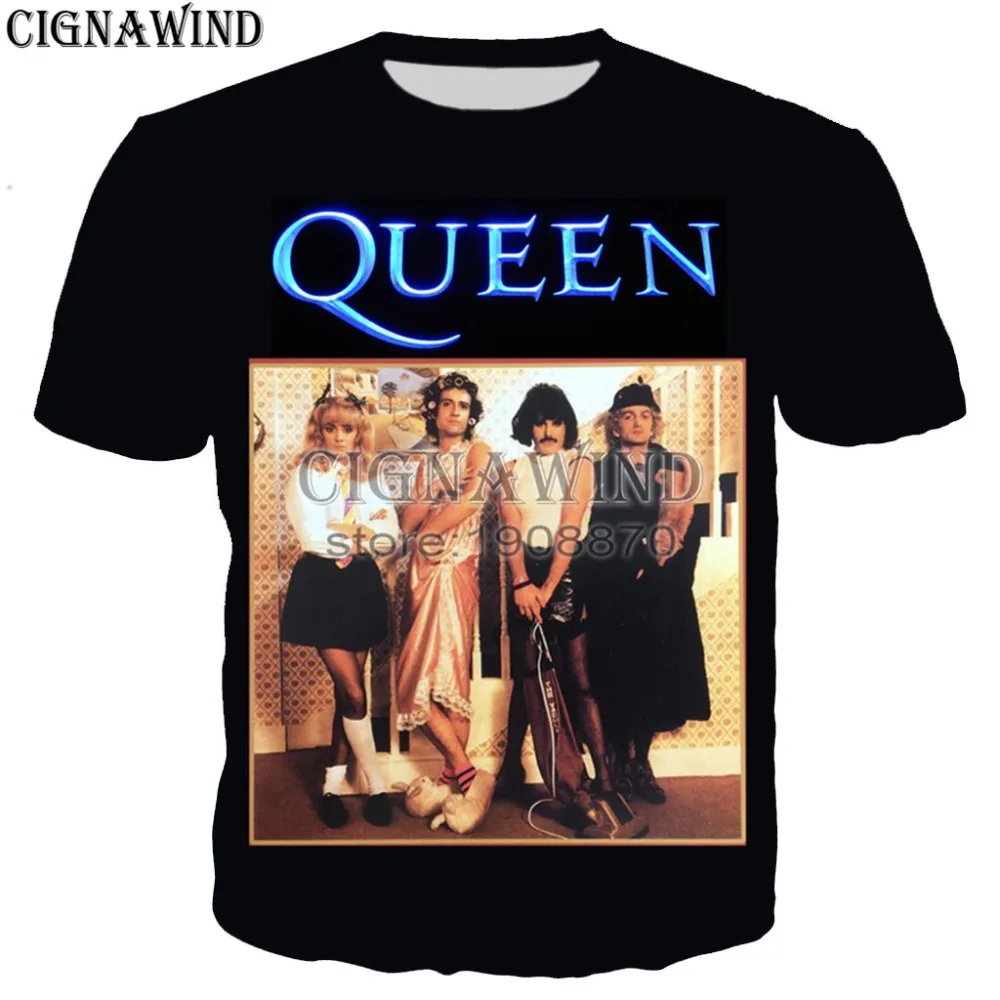 

New arrive popular the Queen Band hip hop style men women 3D print harajuku style t shirt /hoodies/sweatshirts/vest/ summer tops