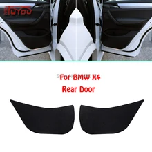 Для BMW X4 Автомобильная Внутренняя крышка двери Защита от царапин декоративные накладки автомобиля стикер 4 шт
