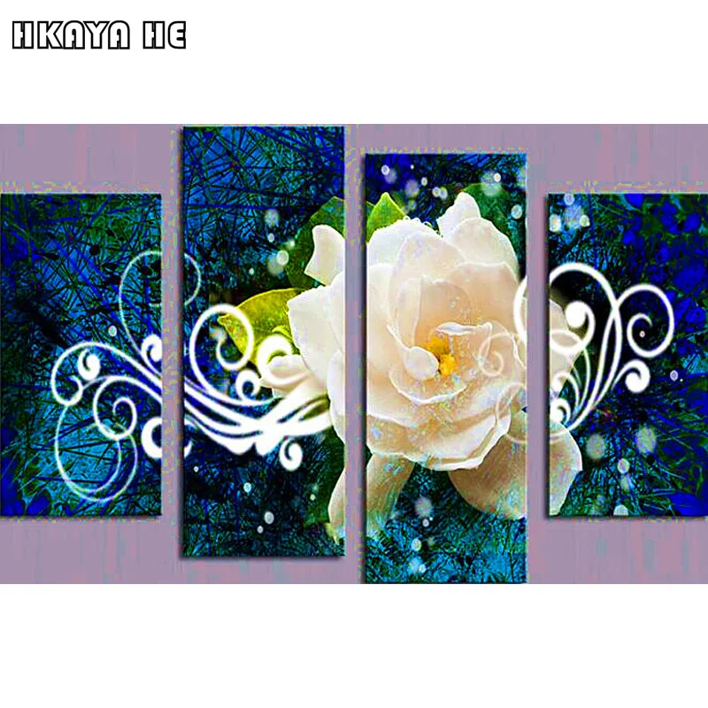 

HKAYA HE Flower Sweet Home 3D DIY Diamond Painting Multi-Pictures Combination Embroidery Mosaic Cross Stitch Home Decoration