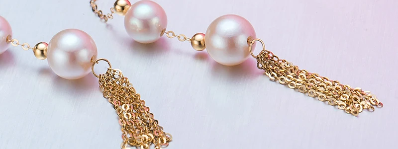 18k gold chain tassel earring (13)