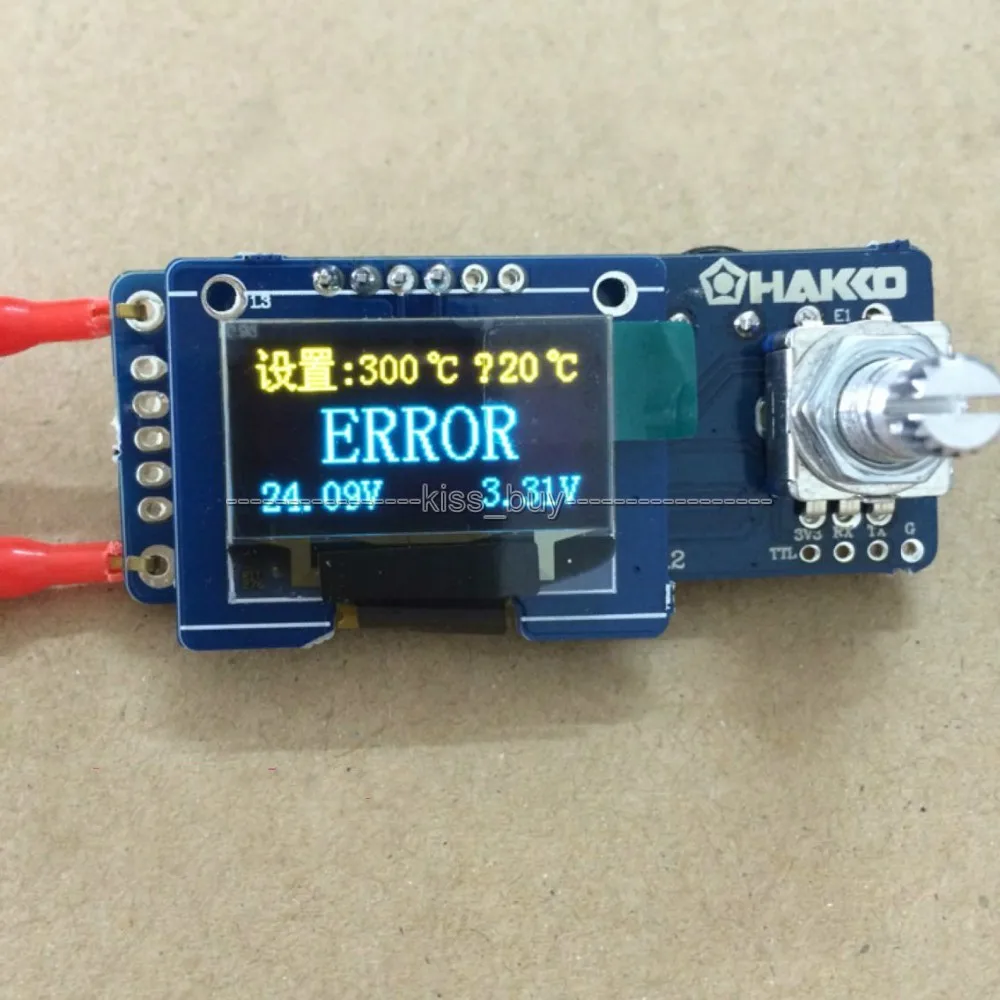 

T12 OLED display Digital Soldering Iron Station Temperature Controller Board for HAKKO