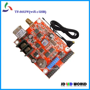 

TF-S6UW(TF-S6UW/TF-S5UW) USB port and wife led controller card indoor semi-outdoor and outdoor wifi wireless led sign card