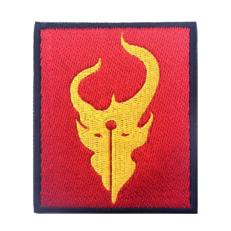

Silent Professional Demon Hunter 3D Embroidery Armband Military Tactics Special Forces Morale Badge Clothing Backpack Hat Patch