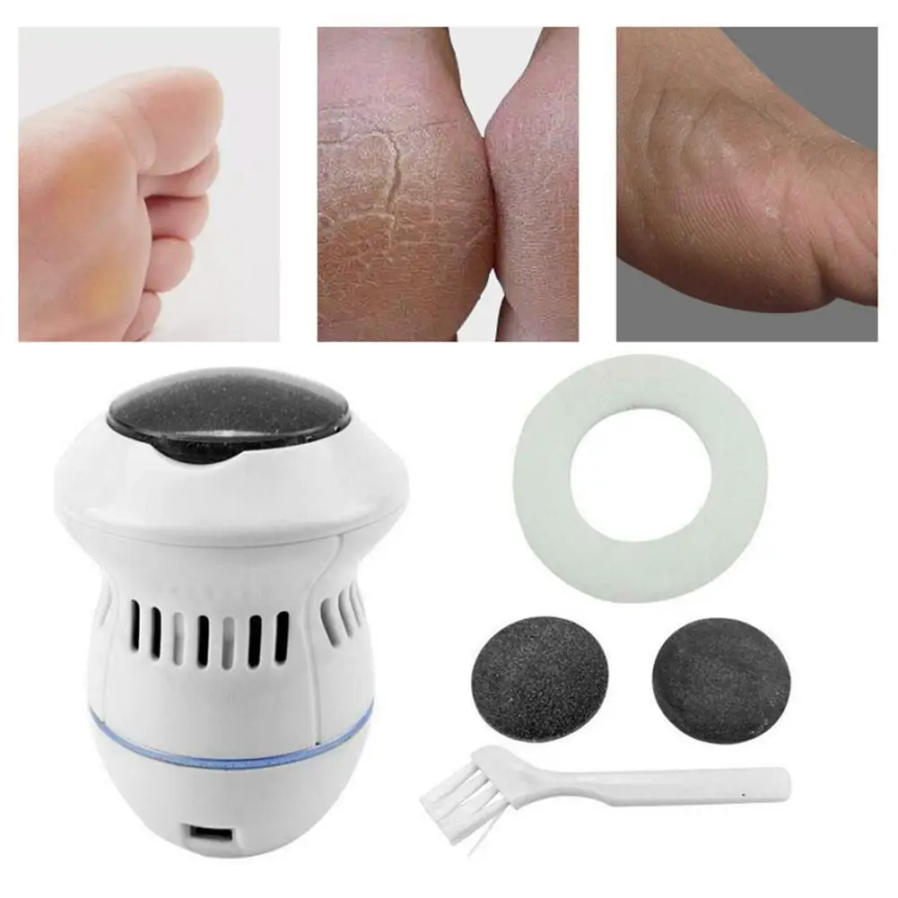 

Electric Rechargeable Pedicle Dead Skin Foot Files Pedicure Hard Trimmer Remover Foot Grinder Cracked Skin Feet Care Tools