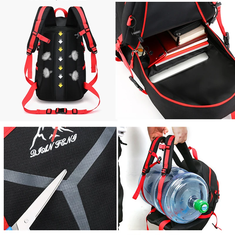 Moda Nylon Mochila impermeable bolsa de viaje de los hombres Mochila de alta calidad mochilas Masculina Moda Nylon Mochila impermeable bolsa de viaje de los hombres Mochila de alta calidad mochilas Masculina
