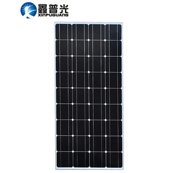 

Xinpuguang 100W 18V Solar Panel Cell Cell Monocrystalline PV Module Kit PV 12V Battery RV Light Roof Power Charger